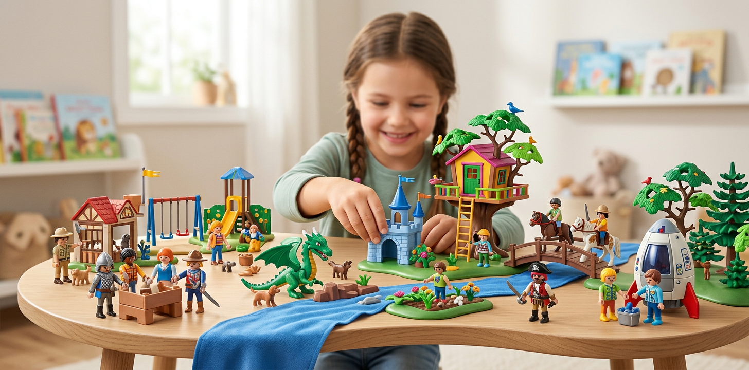 Playmobil unterstreicht Bedeutung des fantasievollen Spiels für die kindliche Entwicklung