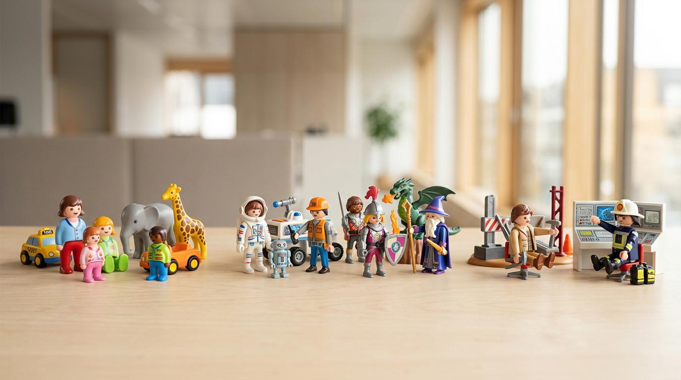 PLAYMOBIL julkaisee ohjeita lelujen valintaan ikäryhmittäin
