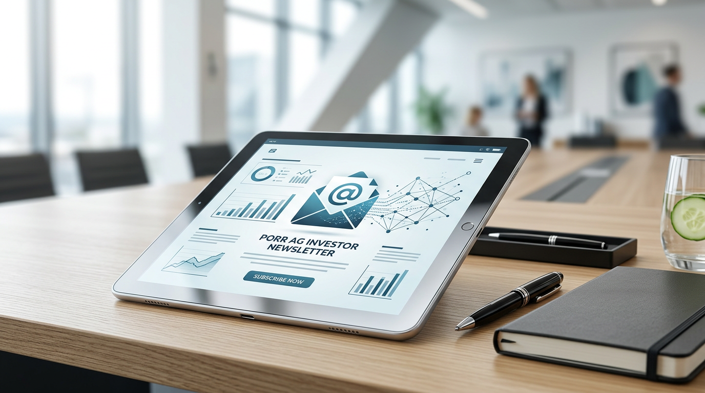 PORR AG lance une newsletter Relations Investisseurs