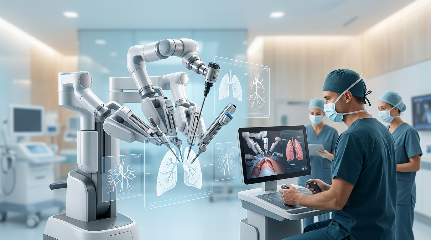 PORTaL-Studie zeigt Vorteile roboterassistierter Lungenoperationen