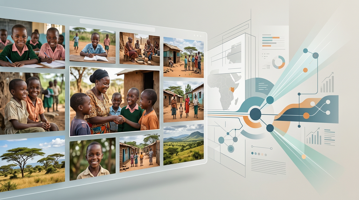 Projekt Schwarz-Weiß publie des images du Kenya