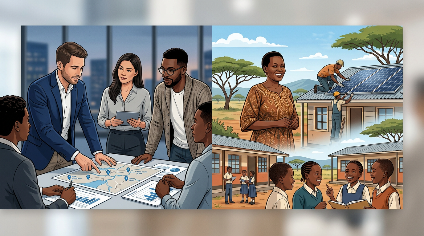 Projekt Schwarz-Weiß Supports Development Projects in Kenya