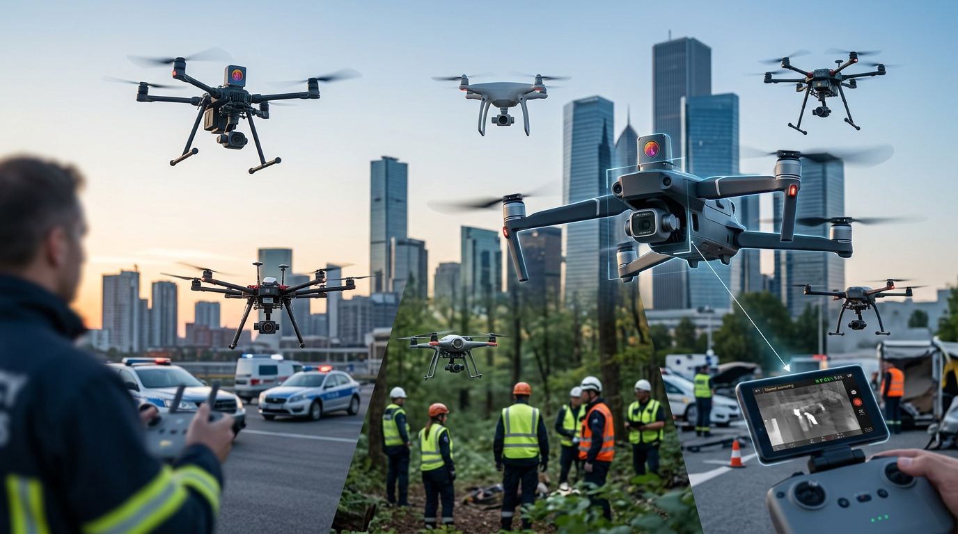 Public Safety Drone Market Projected to Reach $3.7 Billion by 2032