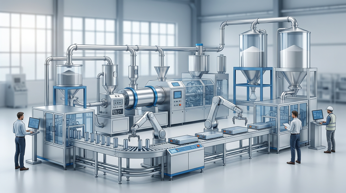 Qingdao Co-nele Machinery präsentiert Lösung für Lithium-Batteriematerialien