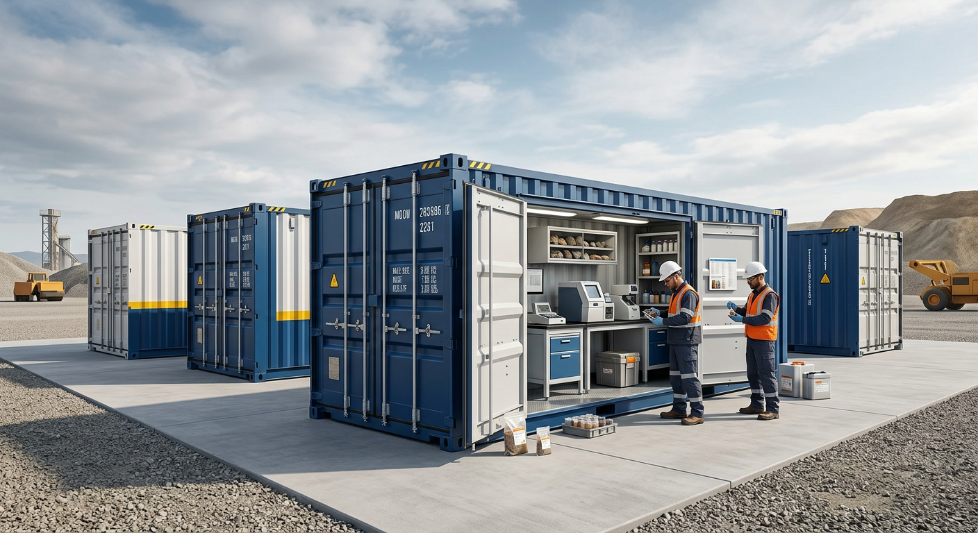 Qingdao Decent Group Delivers Mobile Container Laboratories for Mineral Analysis