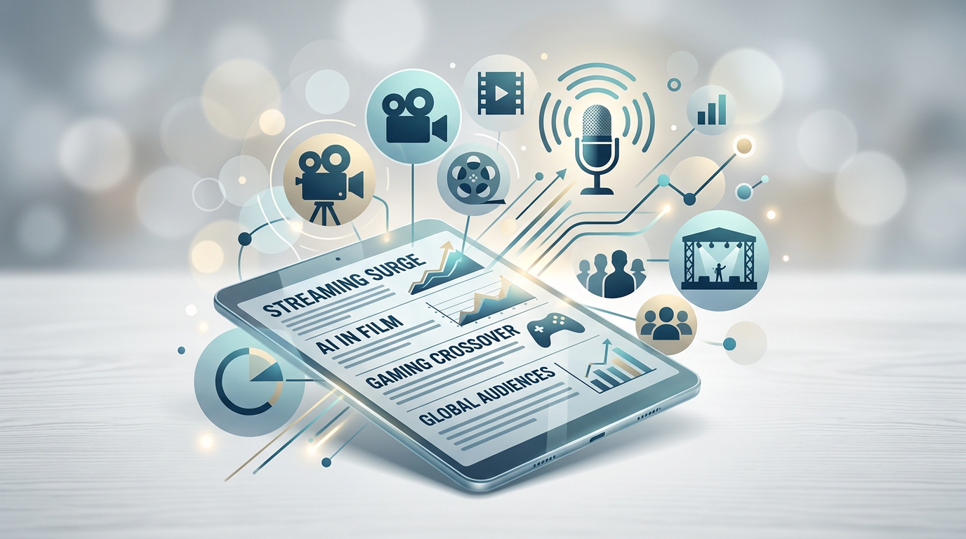 RadioMonster.FM publie des articles sur les tendances du secteur du divertissement