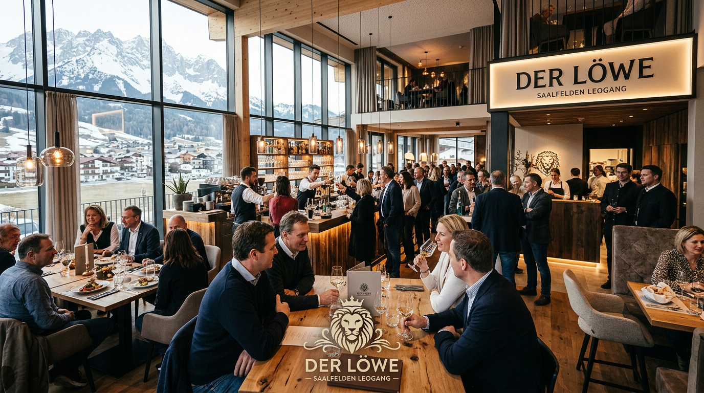 Restaurant Der Löwe Opens in Saalfelden Leogang