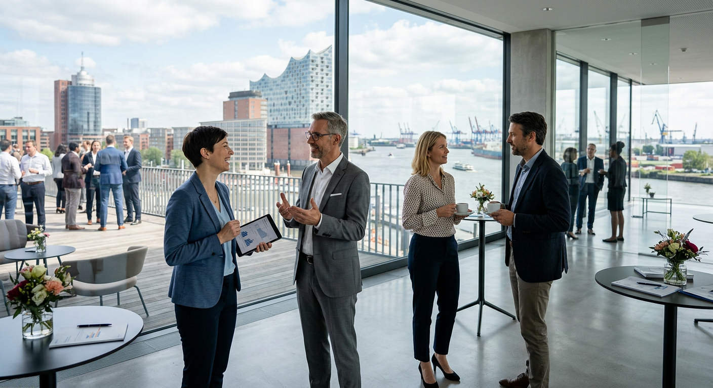 Riverty organise un événement à Hambourg
