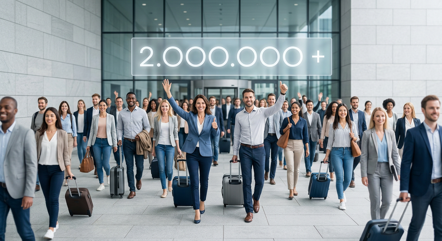 RSD Reise Service Deutschland überschreitet 2-Millionen-Kunden-Marke