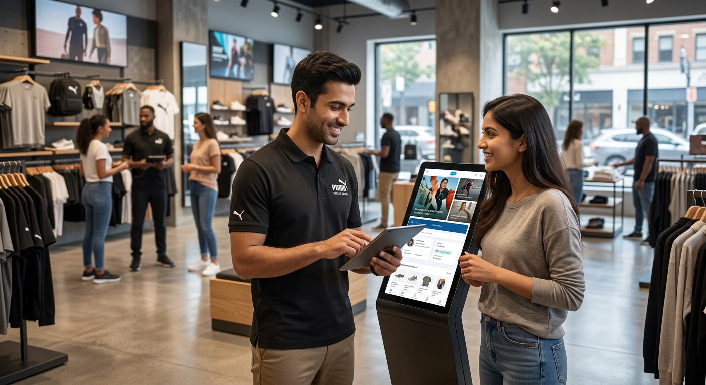 Salesfloor technology enhances PUMA India customer experience