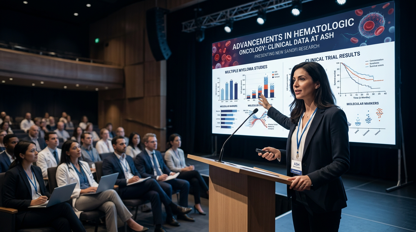 Sanofi präsentiert neue Daten zur Behandlung von Blutkrebs bei ASH-Kongress
