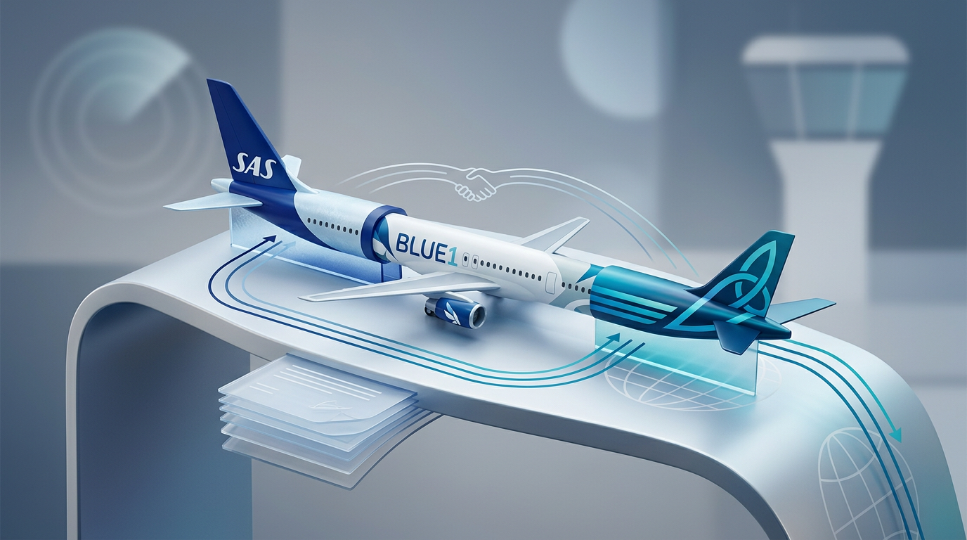 SAS vuokraa koneita ja myy Blue1:n Cityjetille