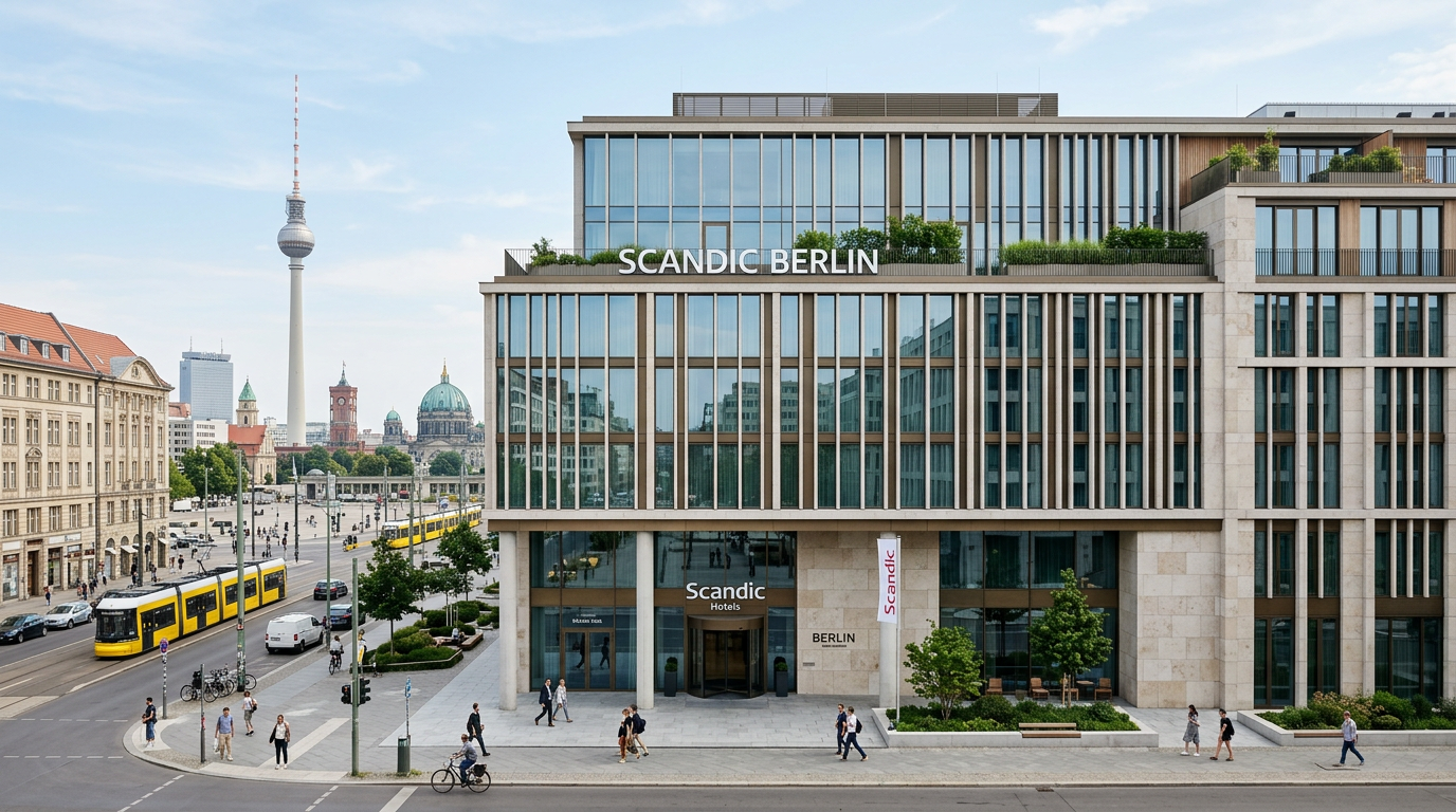 Scandic ouvrira un nouvel hôtel à Berlin en 2026