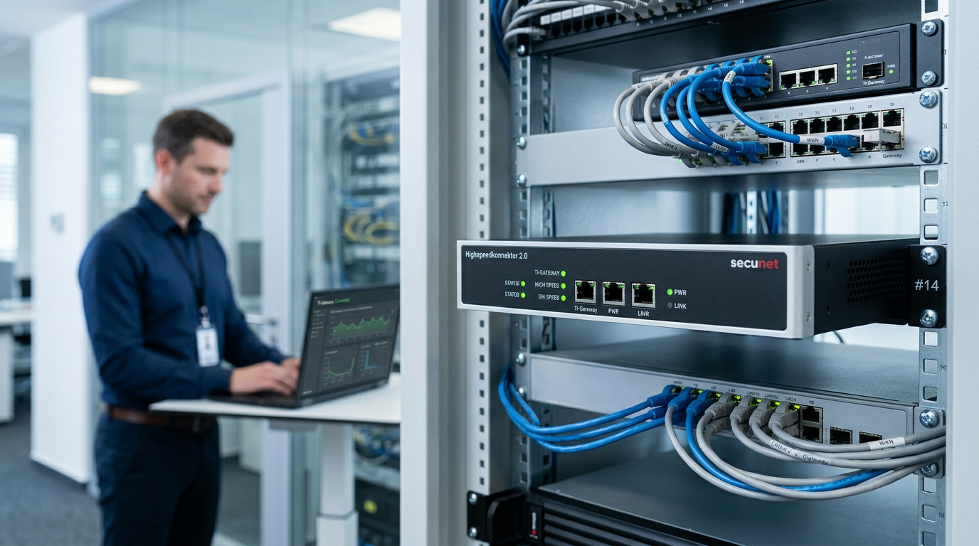 secunet Highspeedkonnektor 2.0 für TI-Gateway zugelassen