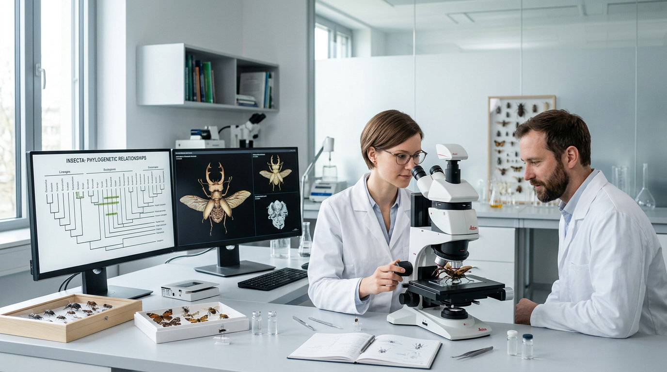 Senckenberg erforscht Insektenmorphologie und Phylogenie