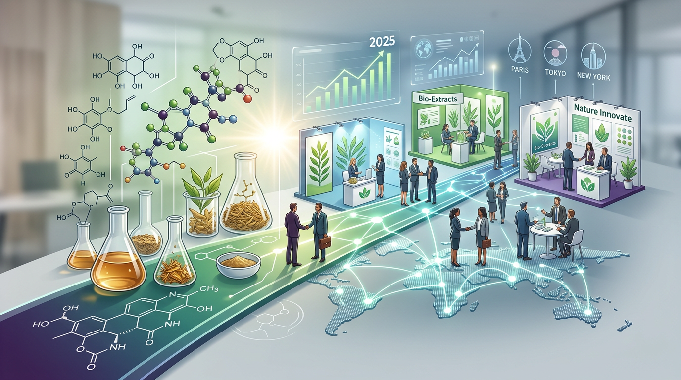 Shaanxi Ruiwo plant Teilnahme an internationalen Fachmessen für Naturprodukte 2025