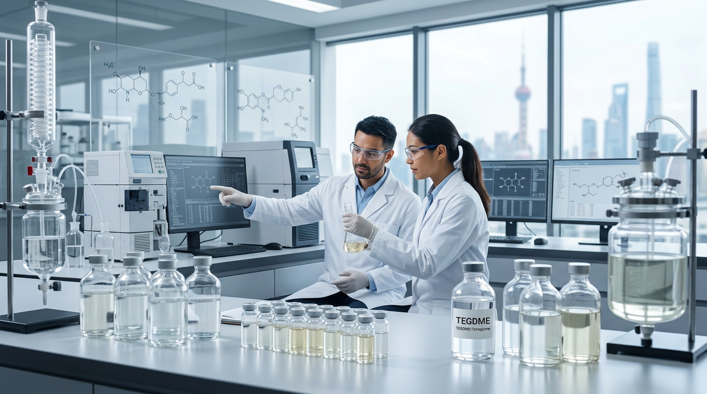 Shanghai Starsky Supplies Tetra Ethylene Glycol Dimethyl Ether Solutions