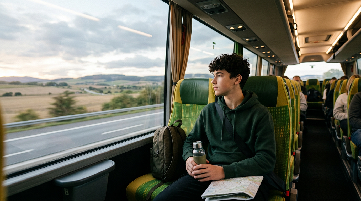 Teenager Travels 58 Hours by FlixBus From Scotland to Bulgaria