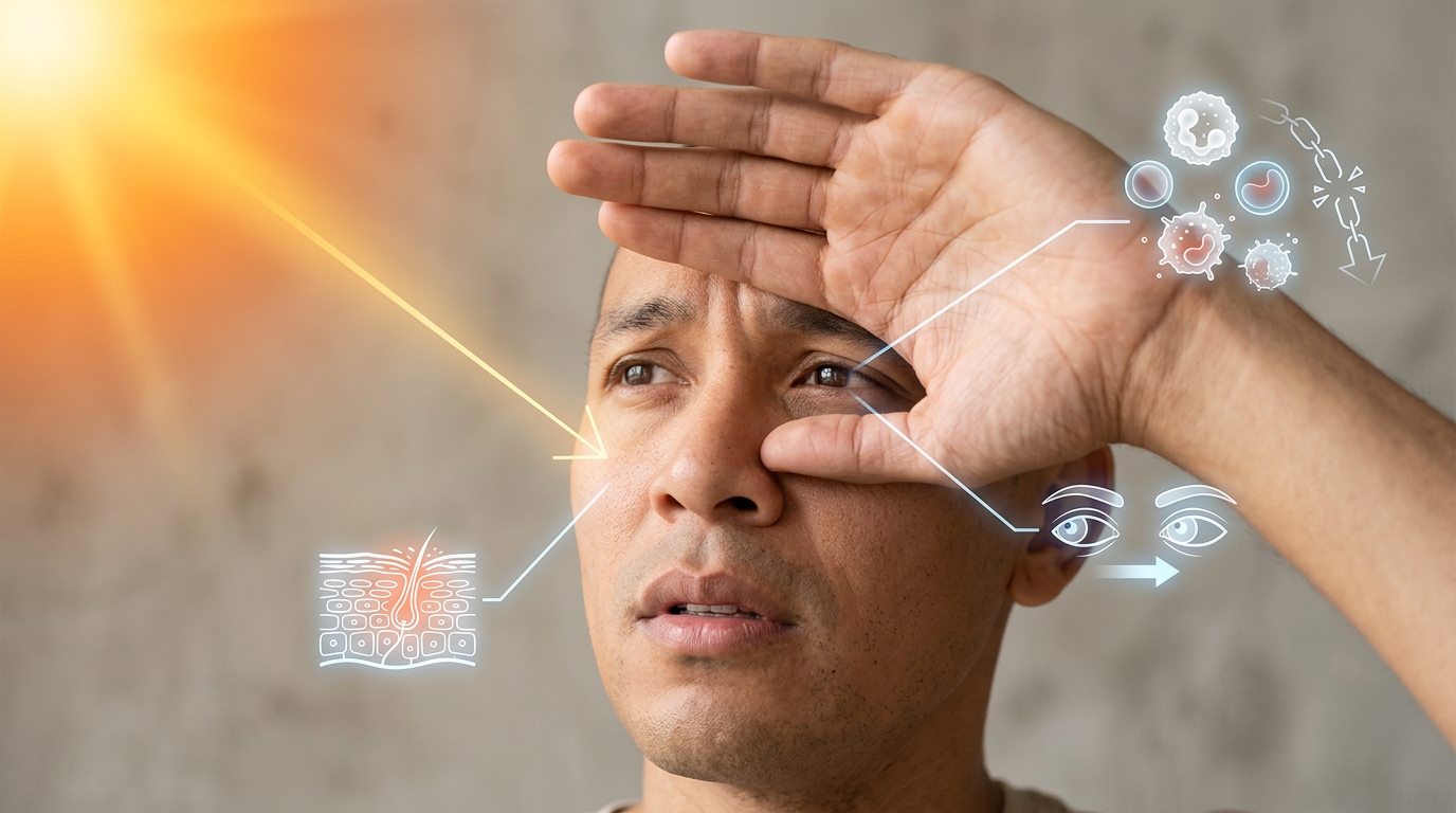 UV Radiation's Harm to Skin, Eyes, and Immune System