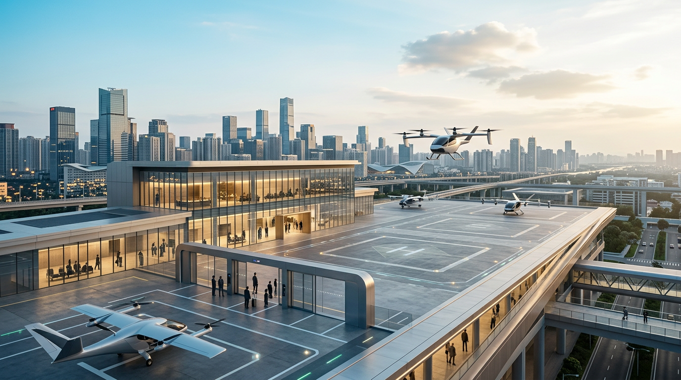 Vertiport-Markt wird bis 2033 voraussichtlich 10,3 Milliarden Dollar erreichen