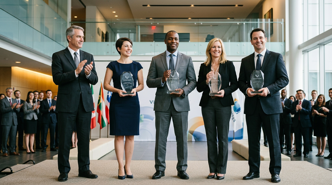 Visioneer récompense ses meilleurs partenaires commerciaux pour 2014