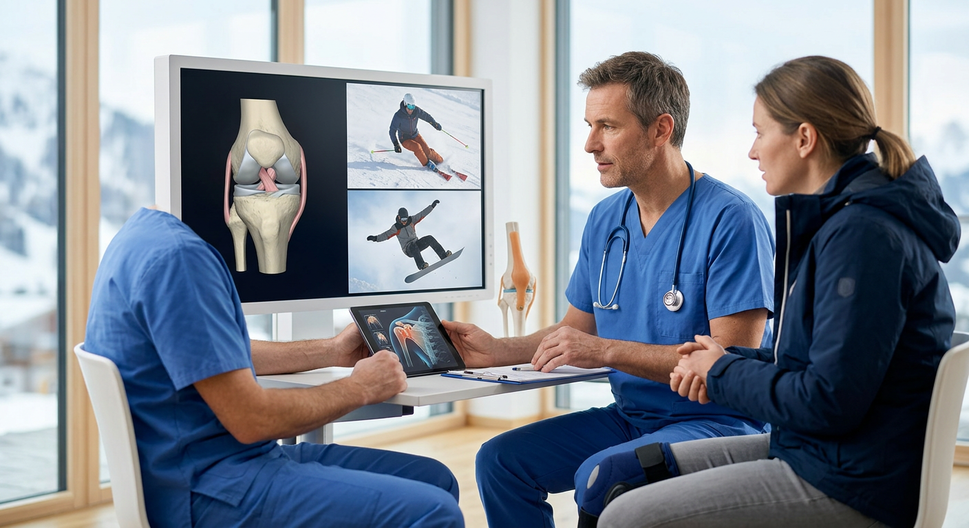Winter Sports Injuries: Surgeon Explains Risks and Treatment Advice